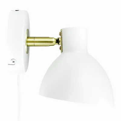 Appliques - Applique Lilje Blanc/laiton - DYBERG LARSEN