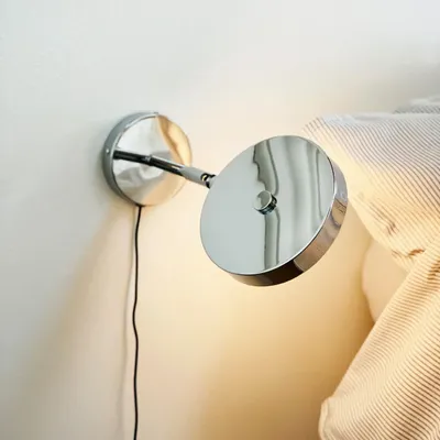 Wall lamps - Starlight chrome wall lamp - DYBERG LARSEN