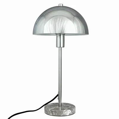 Lampes à poser - Lampe de table Stockholm D20 en chrome/marbre - DYBERG LARSEN