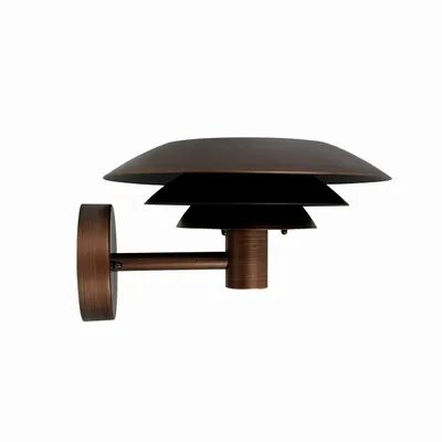 Wall lamps - DL25 outdoor wall lamp copper - DYBERG LARSEN