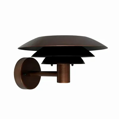 Wall lamps - DL25 outdoor wall lamp copper - DYBERG LARSEN