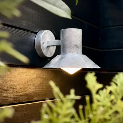 Wall lamps - Venice outdoor wall lamp galvanized - DYBERG LARSEN