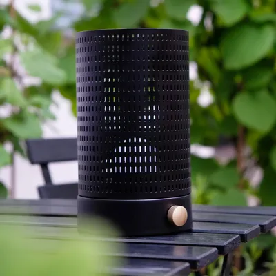 Lampes à poser - Lanterne grillagée noir/laiton - DYBERG LARSEN