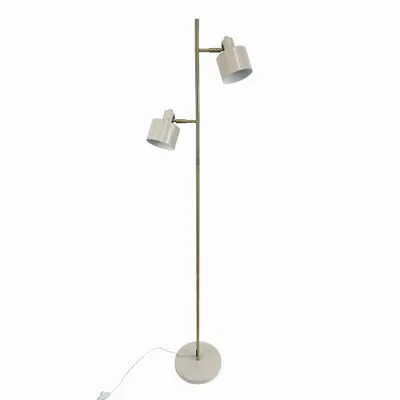 Floor lamps - Ocean beige/ Brass Floor lamp - DYBERG LARSEN