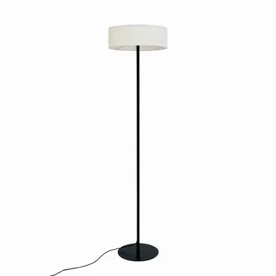 Lampadaires - Lampadaire Calix avec abat-jour en tissu - DYBERG LARSEN
