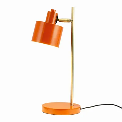 Lampes à poser - Lampe de table orange océan/laiton - DYBERG LARSEN