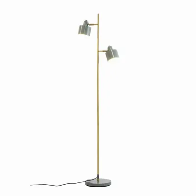 Floor lamps - Ocean olive/ brass floor lamp - DYBERG LARSEN
