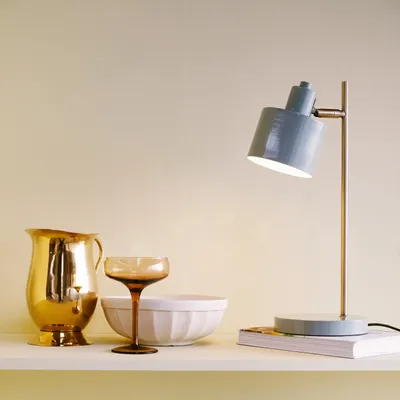 Lampes à poser - Lampe de table olive océan/laiton - DYBERG LARSEN