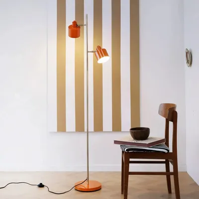 Lampadaires - Lampadaire orange océan/laiton - DYBERG LARSEN