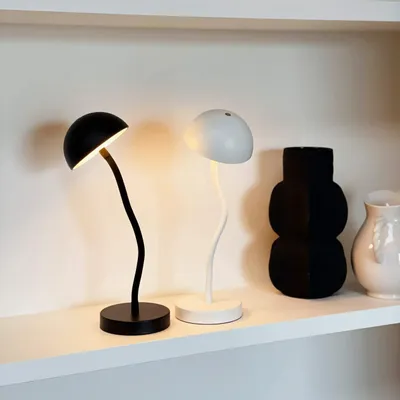 Lampes à poser - Lampe de table Fonzy LED Noir mat - DYBERG LARSEN