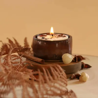 Floral decoration - Votive candle - Tea and Gingerbread (80G) - MAISON SÉJOUR