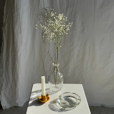 Accessoires à poser - Cendrier en verre vintage Mexique D:11,5 - OFFICE OBJETS