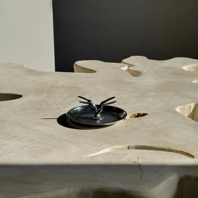 Installation accessories - Pincherette chrome toucan cigarette holder 1950 USA - OFFICE OBJETS