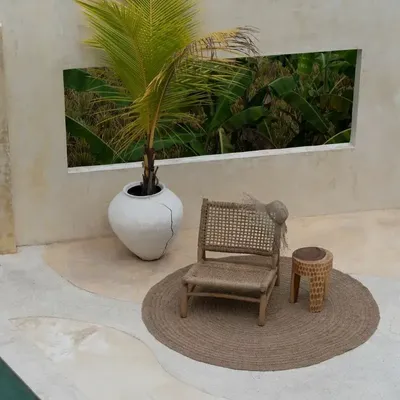 Tabourets - Le tabouret Paramo - Naturel - BAZAR BIZAR LIVING