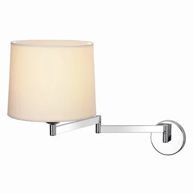 Appliques - ATLANTA applique murale avec structure en noir ou nickel - LUXCAMBRA