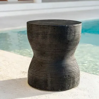 Stools - The Kotoran Stool - Black - BAZAR BIZAR LIVING