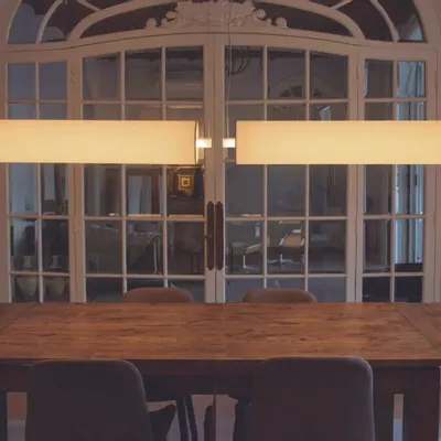 Hanging lights - BARCELONETA suspension lamp 100cm - LUXCAMBRA