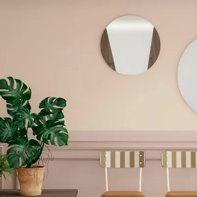 Miroirs - Miroir rond Suzanne, Stratifié  ø 60cm - LES GAMBETTES