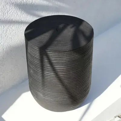 Tabourets - Le tabouret Buntuk - Noir - BAZAR BIZAR LIVING