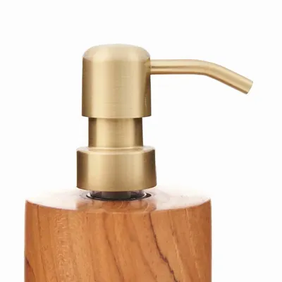 Porte-savons - Le distributeur de savon en bois - Naturel - BAZAR BIZAR LIVING