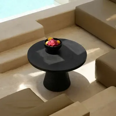 Tables basses - La table basse Hi Matata - Noire - BAZAR BIZAR LIVING