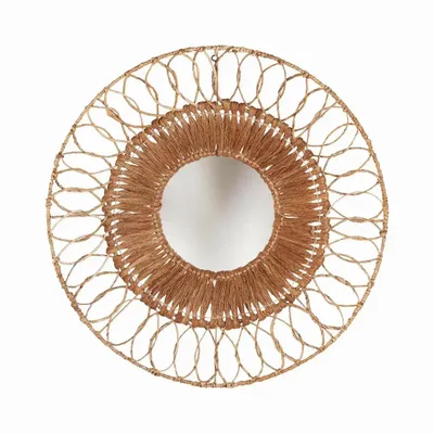 Mirrors - The Montezuma Mirror - Natural - BAZAR BIZAR LIVING