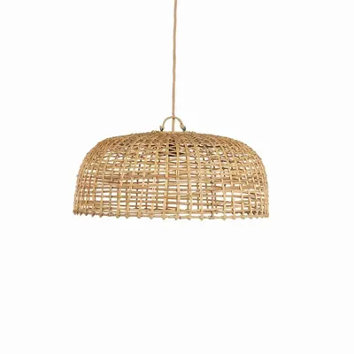 Ceiling lights - The Cloche Pendant - Natural - BAZAR BIZAR LIVING