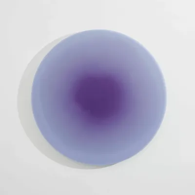 Design objects - Halo Wall Sculpture in Purple Epoxy Resin by Facture - TULESTE FACTORY