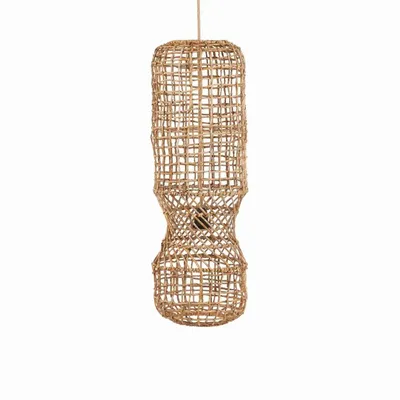 Hanging lights - The GuanYin Pendant - Natural - L - BAZAR BIZAR LIVING