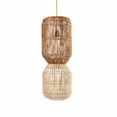 Hanging lights - The ChemChem Pendant - Natural - L - BAZAR BIZAR LIVING