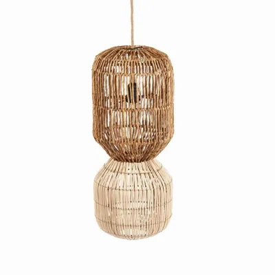 Hanging lights - The ChemChem Pendant - Natural - M - BAZAR BIZAR LIVING
