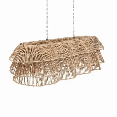 Hanging lights - The Binghi Pendant Lamp - Natural - BAZAR BIZAR LIVING