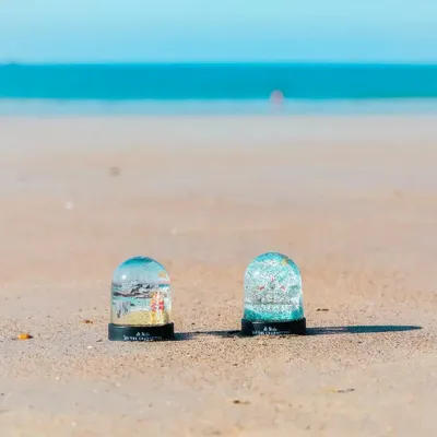 Accessoires de déco extérieure - Boule à paillette Dan Summer - LES RITOURNAILES