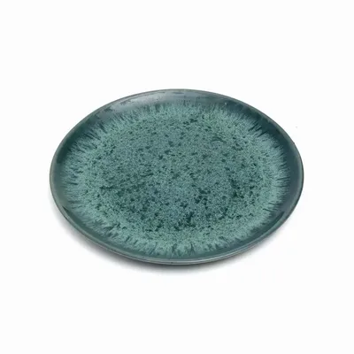 Everyday plates - The Aqua Salad Plate - Set of 6 - BAZAR BIZAR LIVING