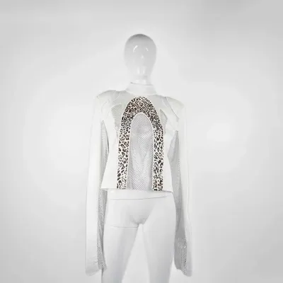 Apparel - Blouse STELLA VIA White - White - height: 50.00; width: 43.00; lengh: 80.00 - MONYER