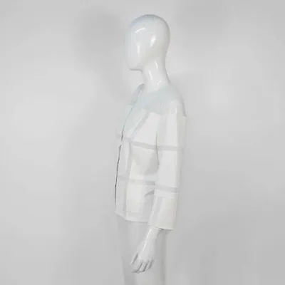 Prêt-à-porter - Chemisier CELESTIA Blanc 1 - Blanc 1 - hauteur : 57,00 ; largeur : 38,50 ; durée : 49.00 - MONYER