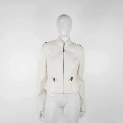 Prêt-à-porter - Blazers LEPUS PREMIUM Neige - Neige - hauteur : 51,50 ; largeur : 43,00 ; durée : 66,00 - MONYER