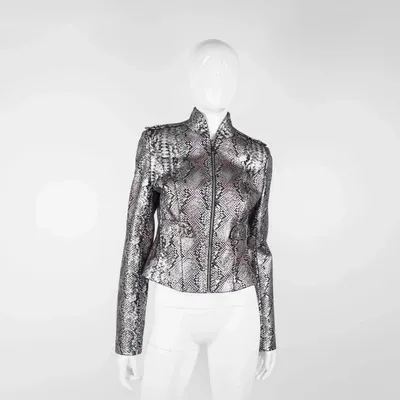 Apparel - Blazers LEPUS PREMIUM Dusty Rose snake print - Dusty Rose snake print - height: 51.10; width: 43.00; lengh: 66.00 - MONYER