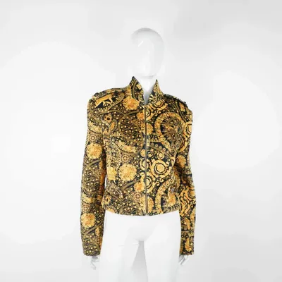 Prêt-à-porter - Blazers LEPUS Noir baroque - Noir baroque - hauteur : 53,00 ; largeur : 46,00 ; longueur : 66,50 - MONYER