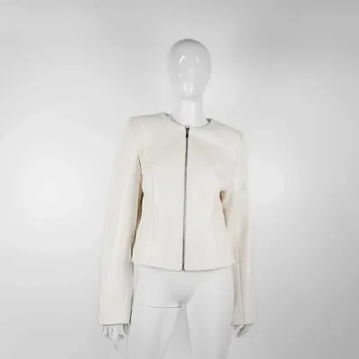 Prêt-à-porter - Blazers LIBRA PREMIUM Or Blanc - Or Blanc - hauteur : 53,50 ; largeur : 42,00 ; durée : 68,00 - MONYER