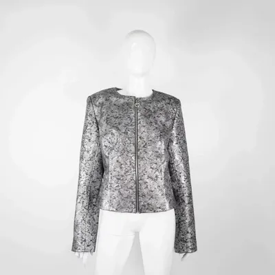 Prêt-à-porter - Blazers LIBRA PREMIUM Noir Argent - Noir Argent - hauteur : 53,50 ; largeur : 42,00 ; durée : 68,00 - MONYER