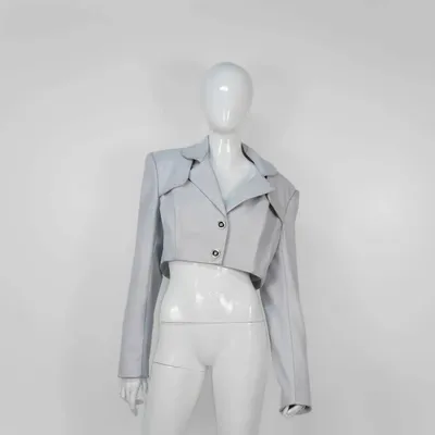 Prêt-à-porter - Blazers CARINA PREMIUM Moon Silver - Moon Silver - hauteur : 40,50 ; largeur : 43,00 ; durée : 66,00 - MONYER