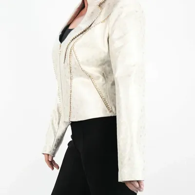 Prêt-à-porter - Blazers CANCER PREMIUM Or Rose - Or Rose - hauteur : 55,50 ; largeur : 41,00 ; longueur : 67,50 - MONYER