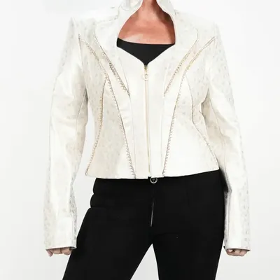 Prêt-à-porter - Blazers CANCER PREMIUM Or Rose - Or Rose - hauteur : 55,50 ; largeur : 41,00 ; longueur : 67,50 - MONYER