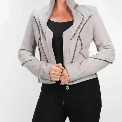 Prêt-à-porter - Blazers CANCER PREMIUM Blanc - Blanc - hauteur : 53,00 ; largeur : 39,00 ; durée : 67,00 - MONYER