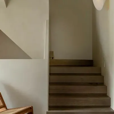 Wall lamps - CIM white or black cottonet wall lamp - LUXCAMBRA