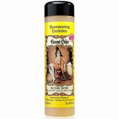 Cosmétiques - Pack de 3 Shampooings entretien Henné Color blond doré 250ml - ARABESK
