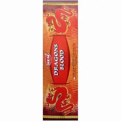 Scents - Dragons Blood Hem Incense Hexa 20g - ARABESK