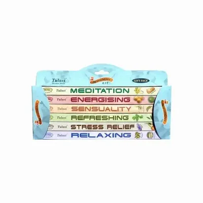 Scents - Incense tulasi sarathi aromatherapy gift pack 6x 8stks - ARABESK