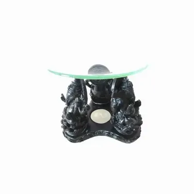 Scents - Burner 3 black ganesh - ARABESK